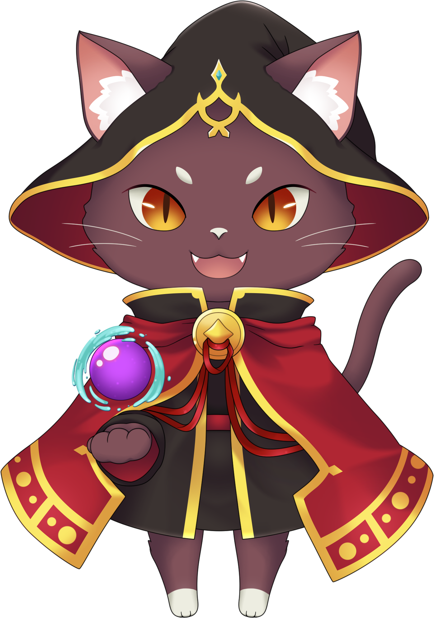 Illustration of AI writing an email